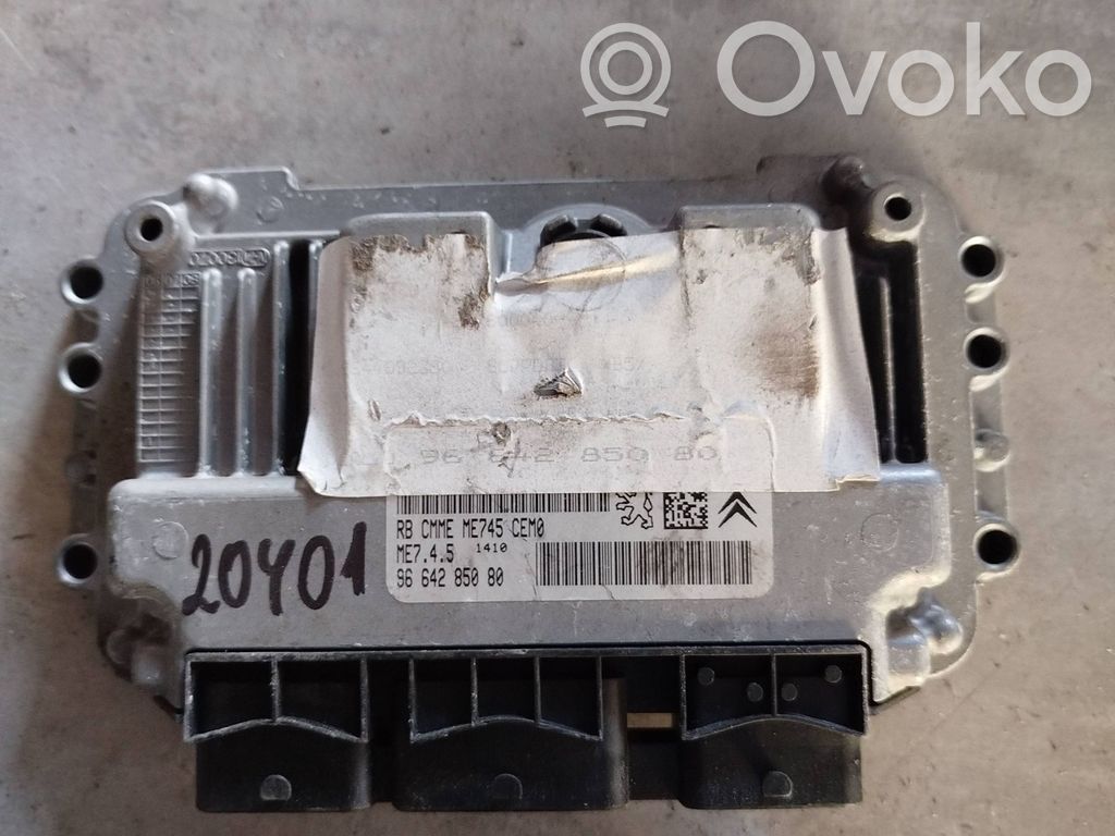 Citroen C4 I Engine control unit/module 