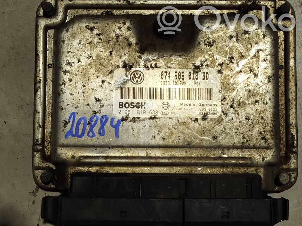 Volkswagen II LT Engine control unit/module 