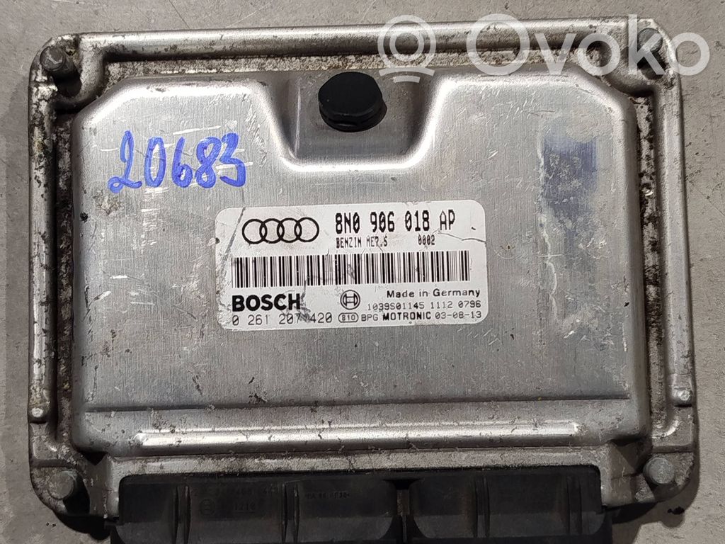 Audi A6 S6 C6 4F Engine control unit/module 
