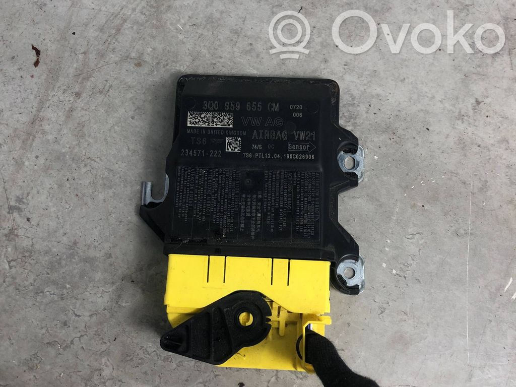 Skoda Octavia Mk3 (5E) Airbag control unit/module 