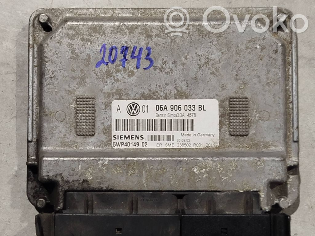 Volkswagen Bora Engine control unit/module 