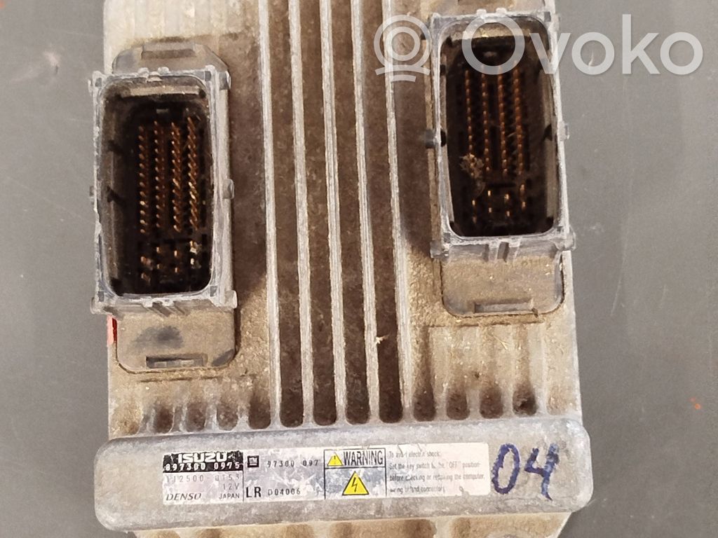 Opel Astra H Engine control unit/module ECU 