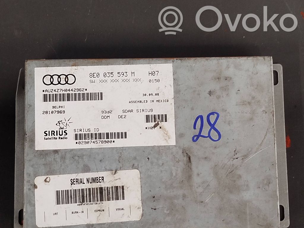 Audi A3 S3 8P Head unit multimedia control 