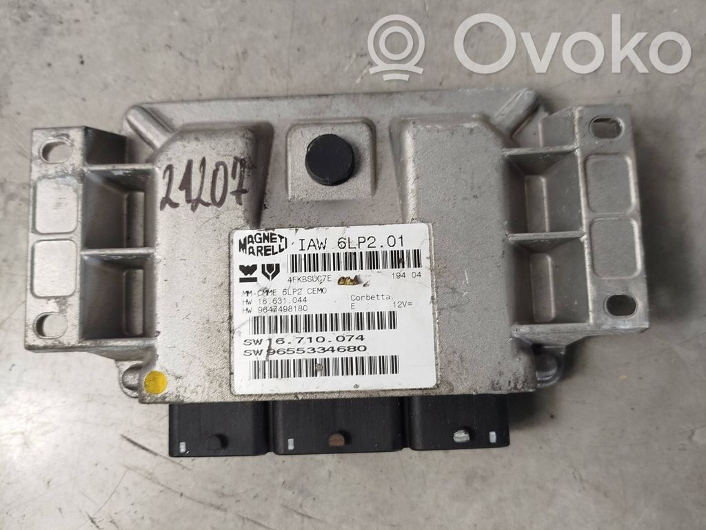 Peugeot 308 Engine control unit/module 