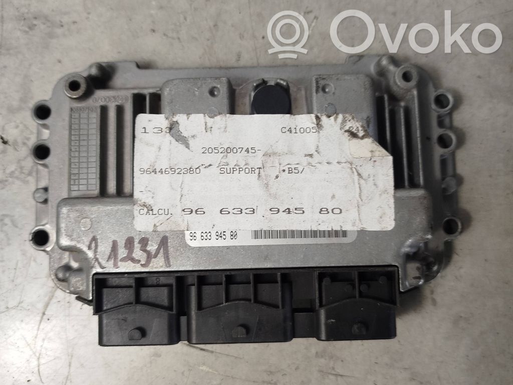 Citroen C4 I Engine control unit/module 