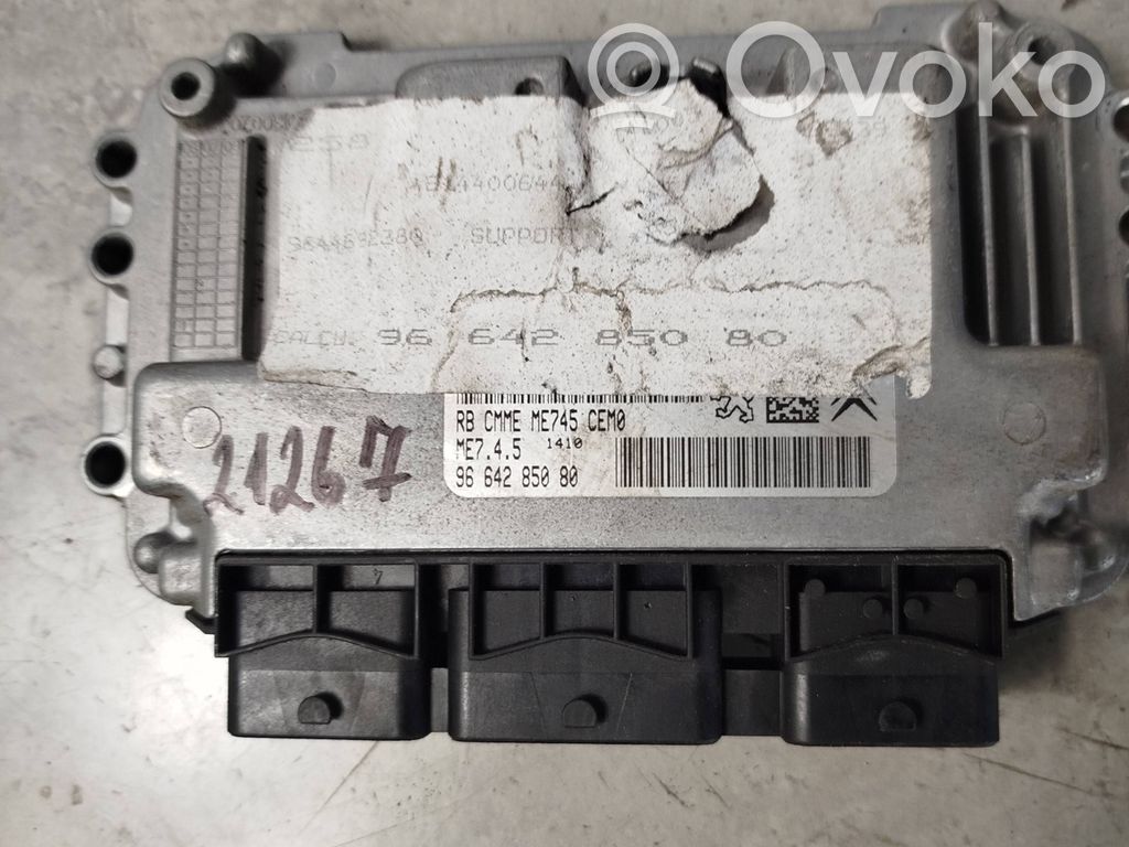 Citroen C4 I Engine control unit/module 