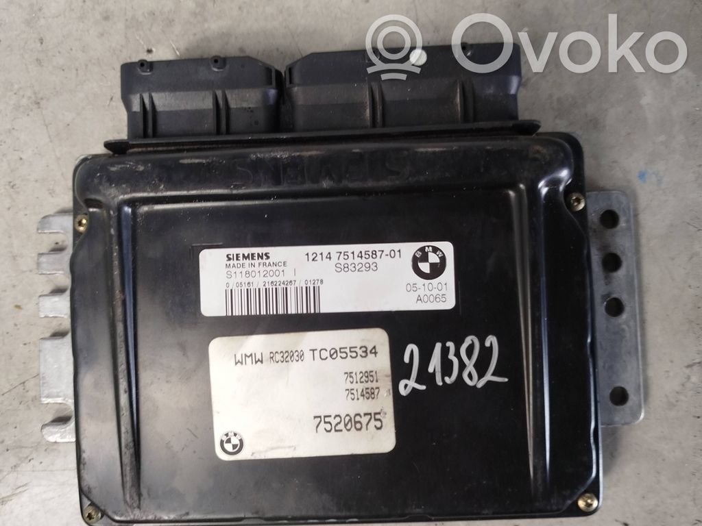 Mini One - Cooper R50 - 53 Engine control unit/module 
