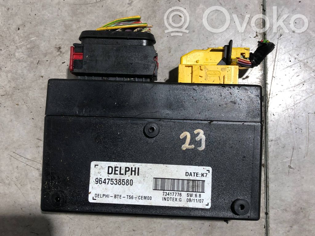 Peugeot 307 Other control units/modules 