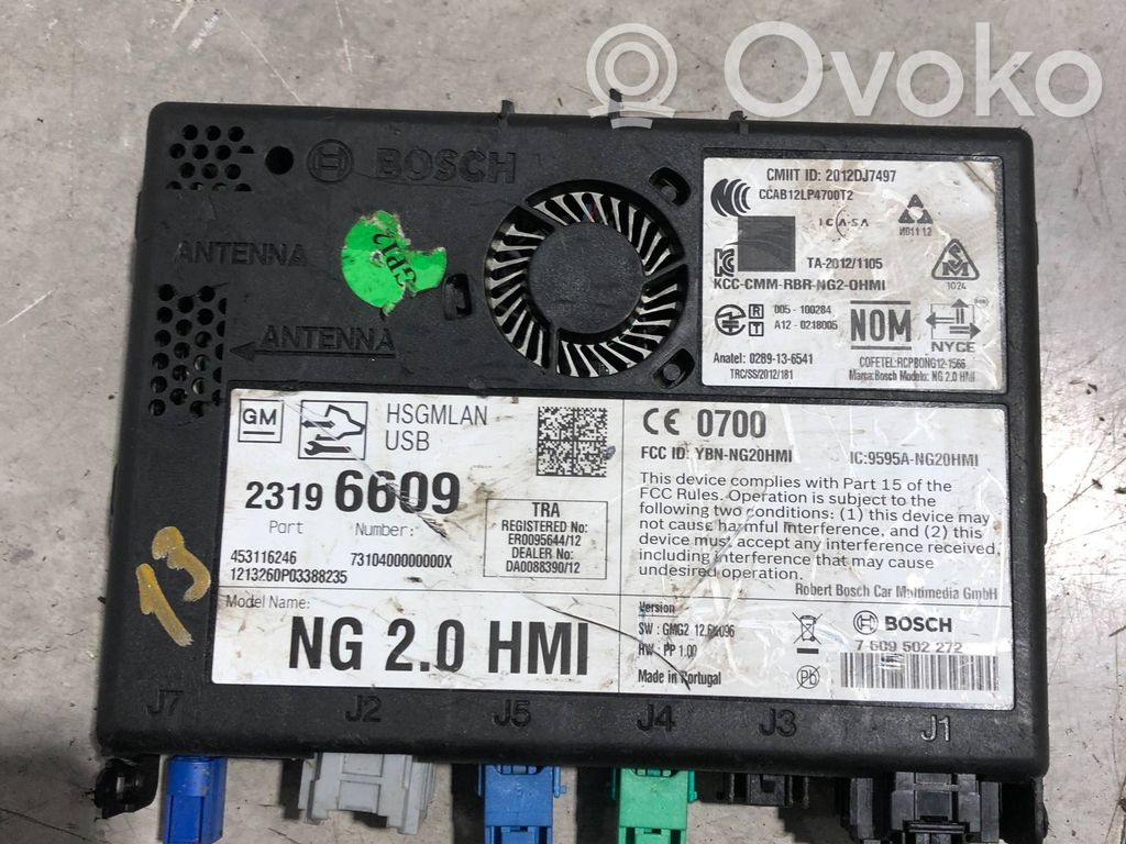 Opel Insignia A Other control units/modules 