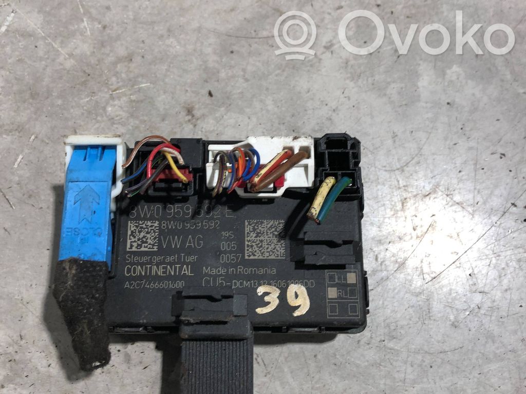 Audi A4 S4 B9 Door control unit/module 