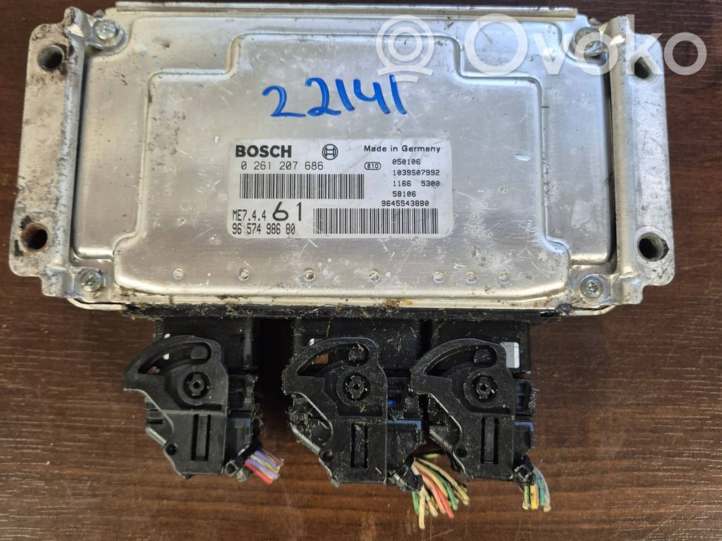 Citroen Berlingo Engine control unit/module 