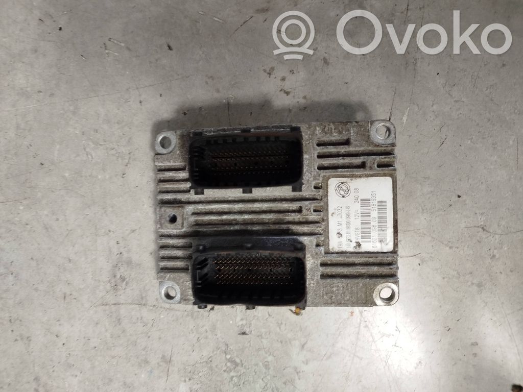 Fiat Punto (199) Sterownik / Moduł ECU 
