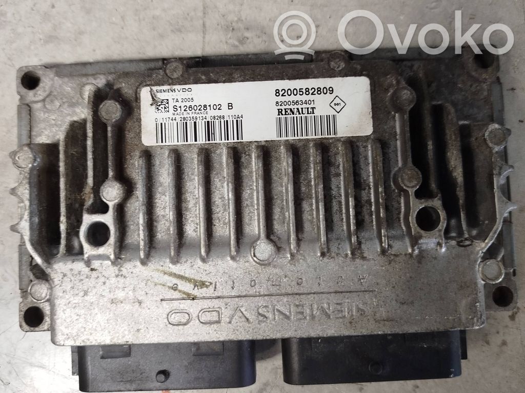 Galios (ECU) modulis   8200582809,S126028102B