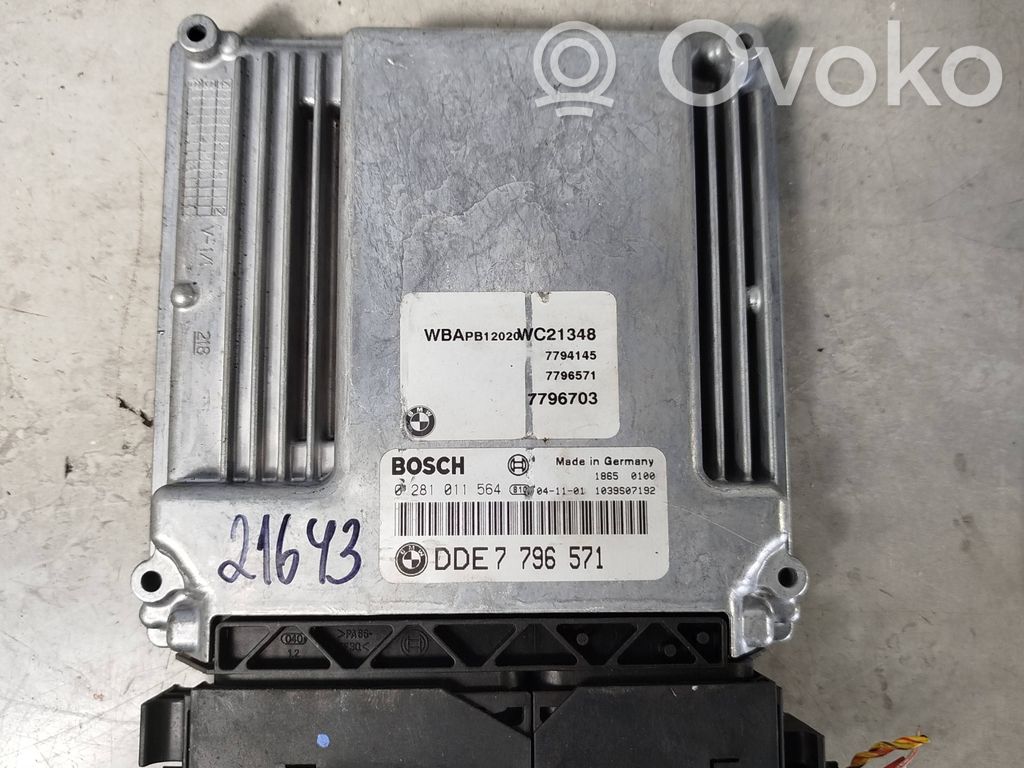 BMW 3 E90 E91 Engine control unit/module 