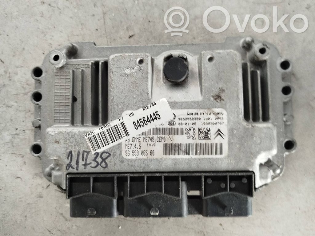 Peugeot 307 CC Calculateur moteur ECU 
