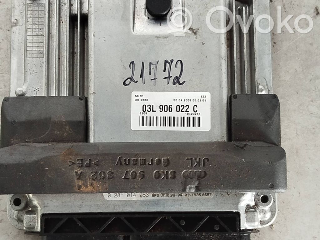 Audi A4 S4 B8 8K Engine control unit/module 