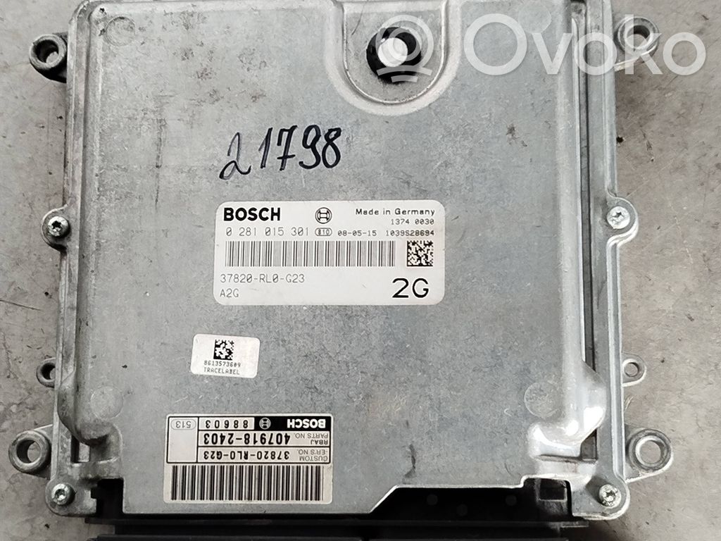 Honda Accord Engine control unit/module 