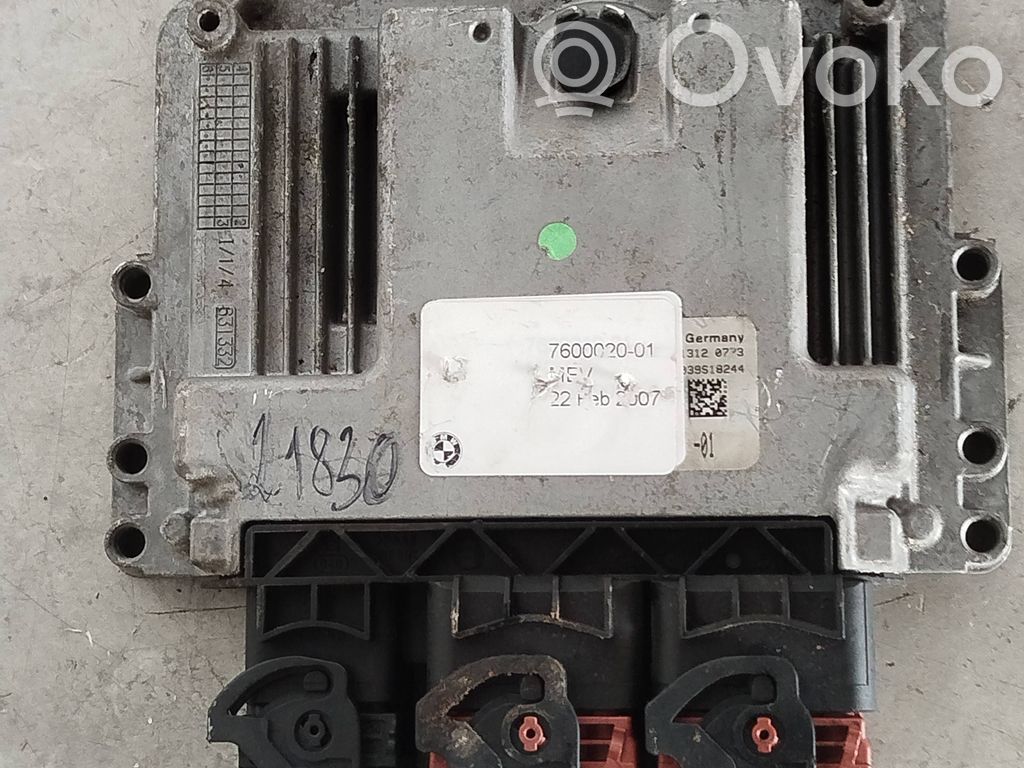 Mini One - Cooper Coupe R56 Engine control unit/module 