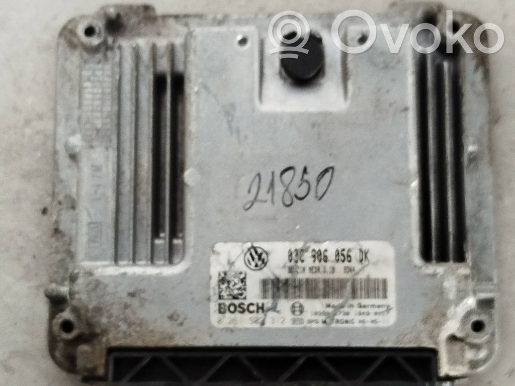 Engine control unit/module   03C906056DK,0261S02312