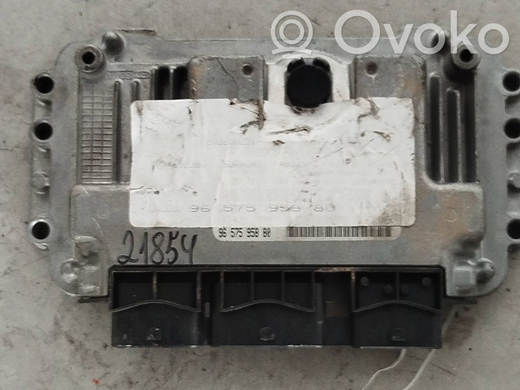 Citroen C4 I Engine control unit/module 