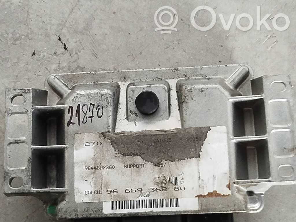 Citroen C4 I Engine control unit/module 