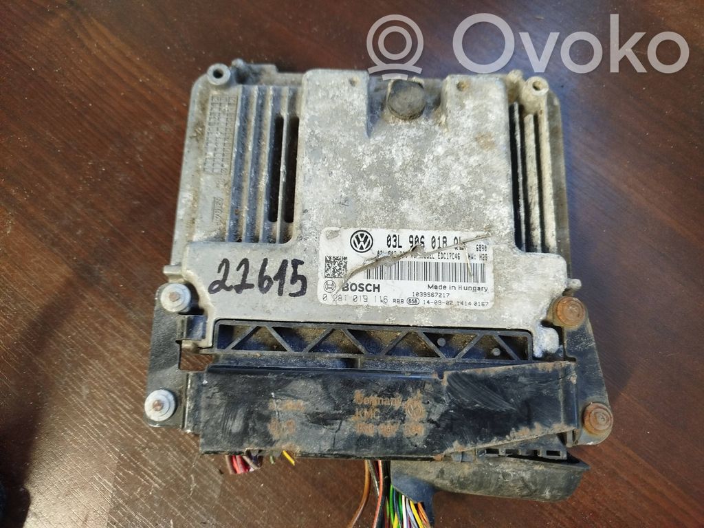Skoda Yeti (5L) Engine control unit/module 