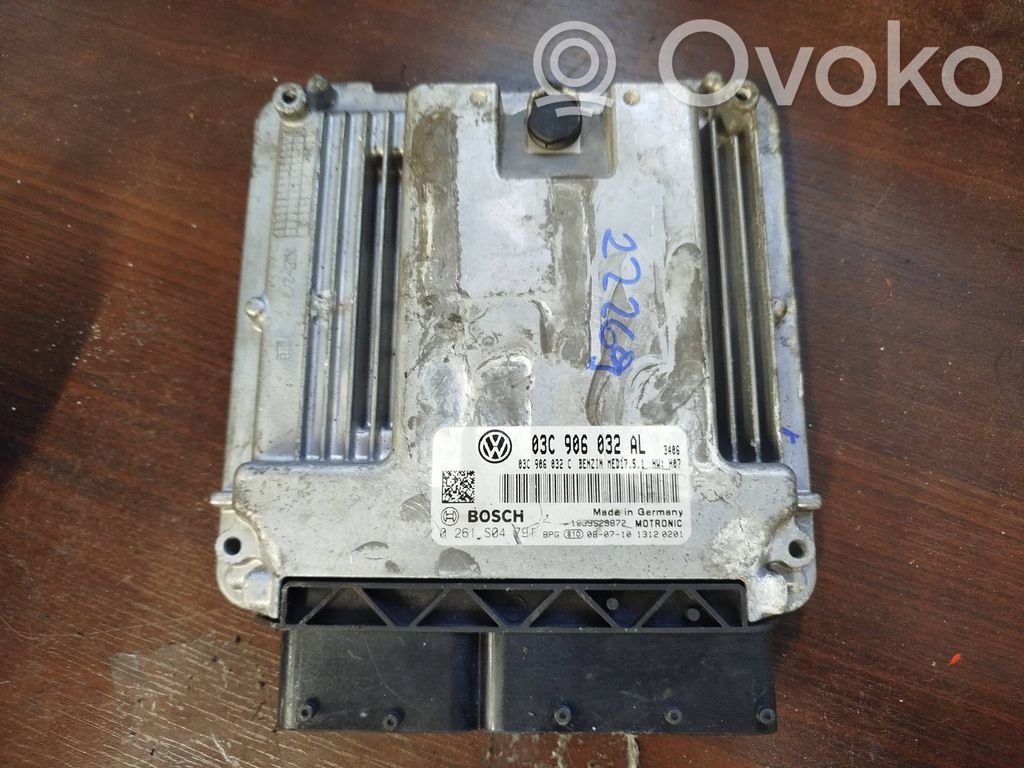 Engine control unit/module   03C906032AL,03C906032C