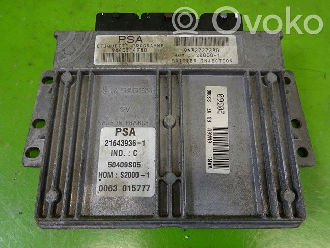 Citroen Xsara Engine control unit/module ECU 