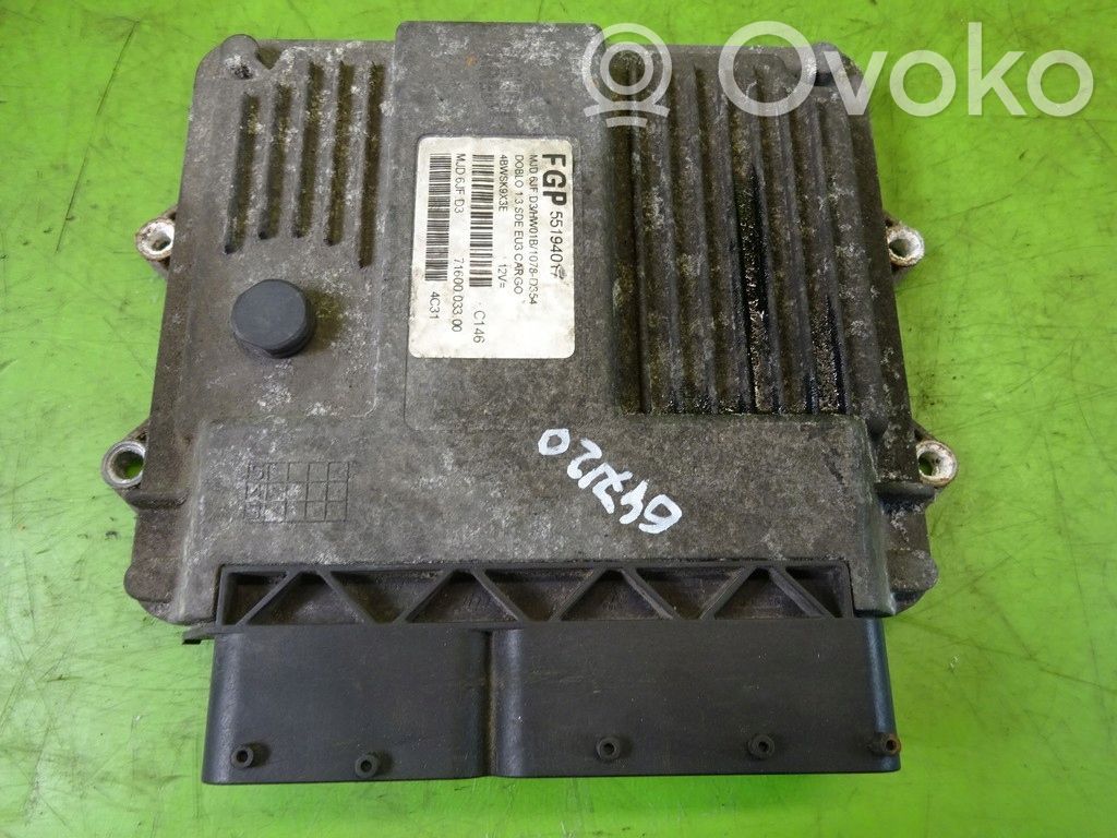 Fiat Doblo Engine control unit/module ECU 