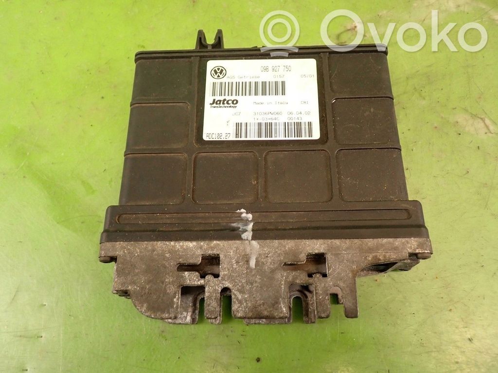 Autres unités de commande / modules   09B927750