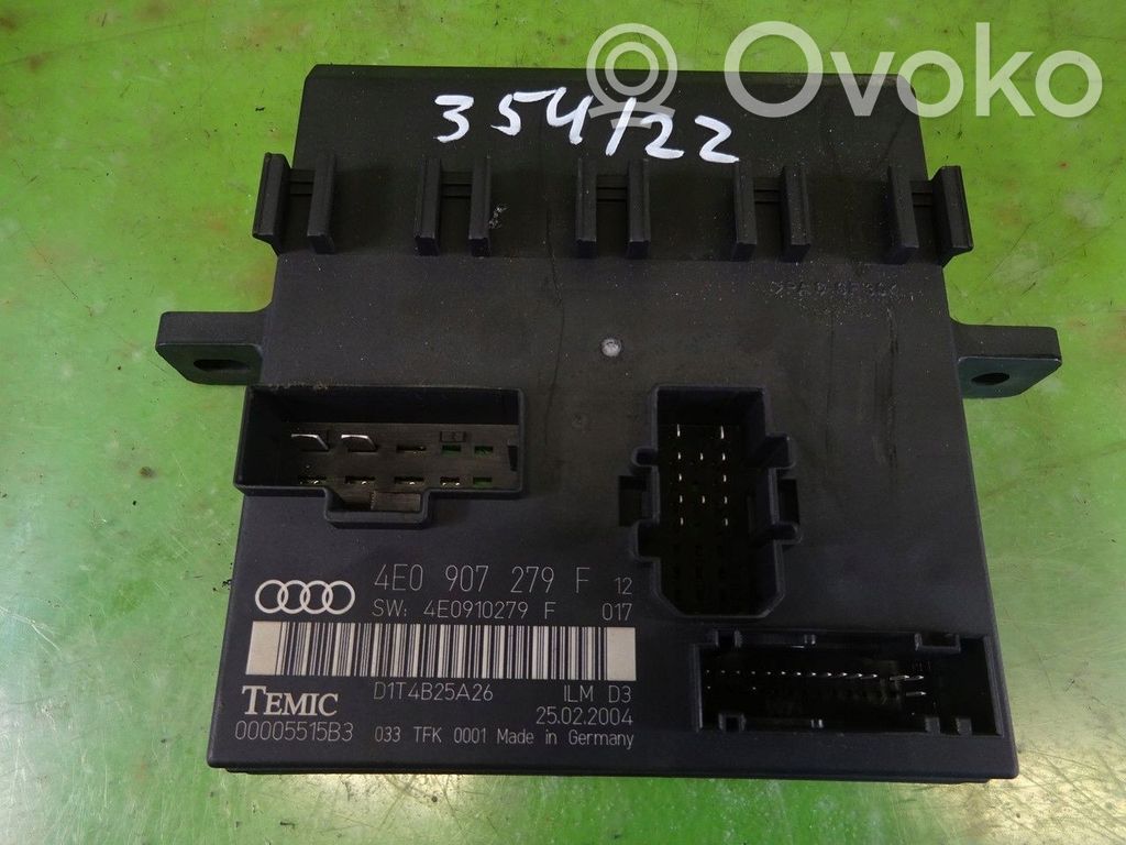 Audi A8 S8 D3 4E Xenon valdymo blokas 