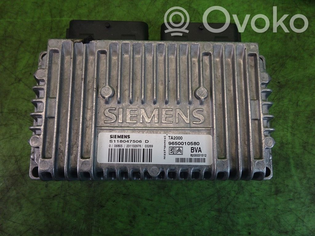 Citroen C8 Engine control unit/module ECU 