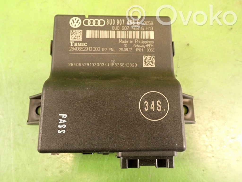 Gateway control module   8U0907468G