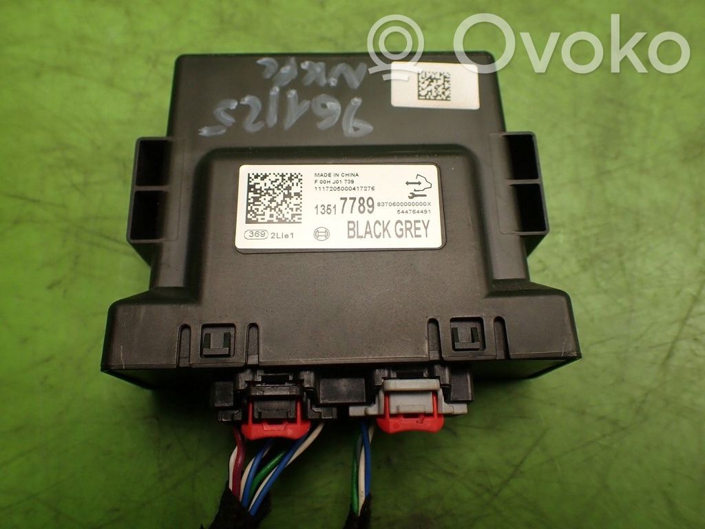 Opel Astra K Pysäköintitutkan (PCD) ohjainlaite/moduuli 