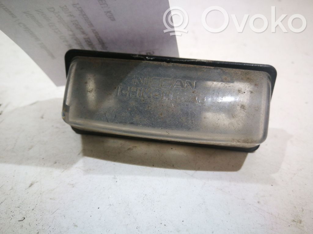Nissan Note (E12) Kennzeichenbeleuchtung 