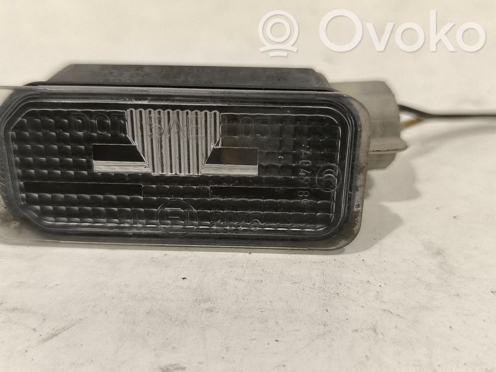 Ford Mondeo MK V Éclairage de plaque d'immatriculation 