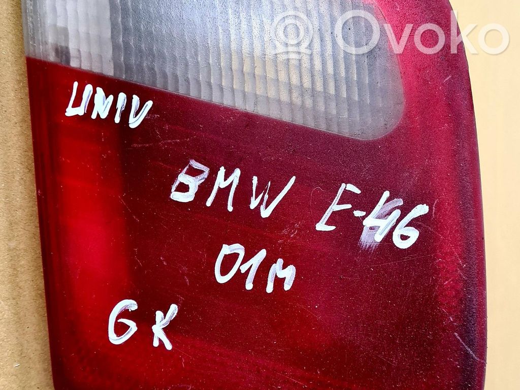 BMW 3 E46 Aizmugurējais lukturis pārsegā 