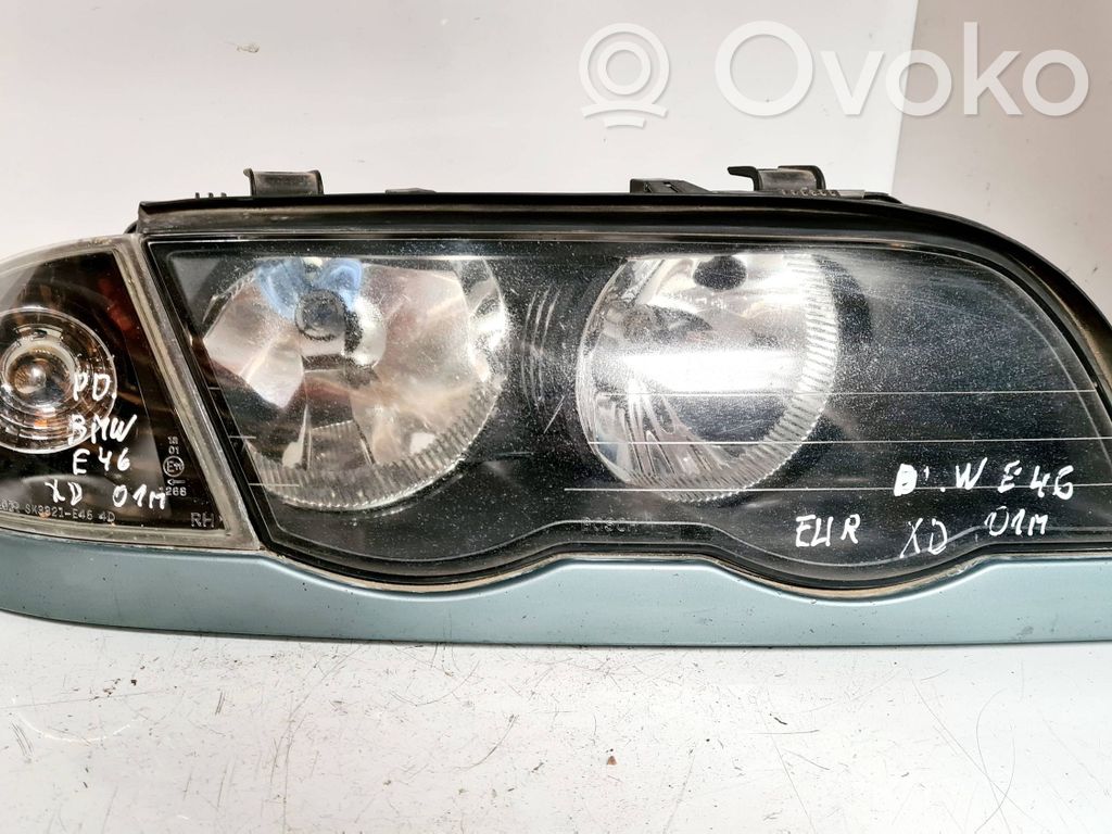 BMW 3 E46 Headlight/headlamp 
