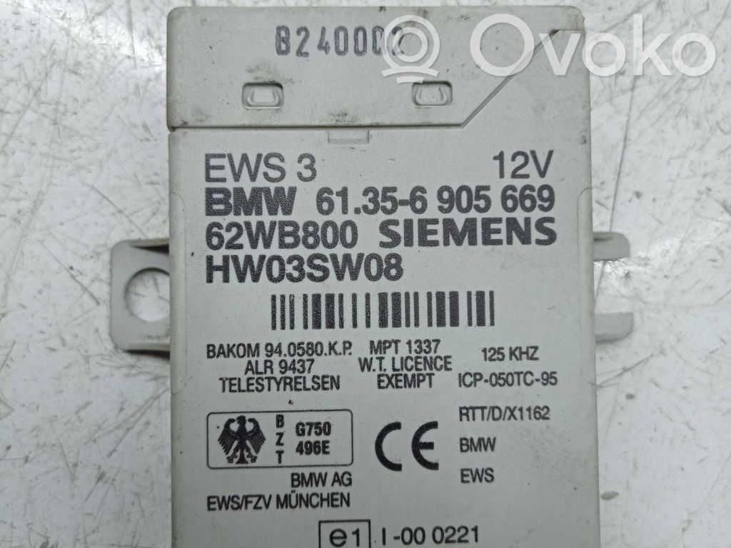 BMW 3 E46 Immobilizer control unit/module 