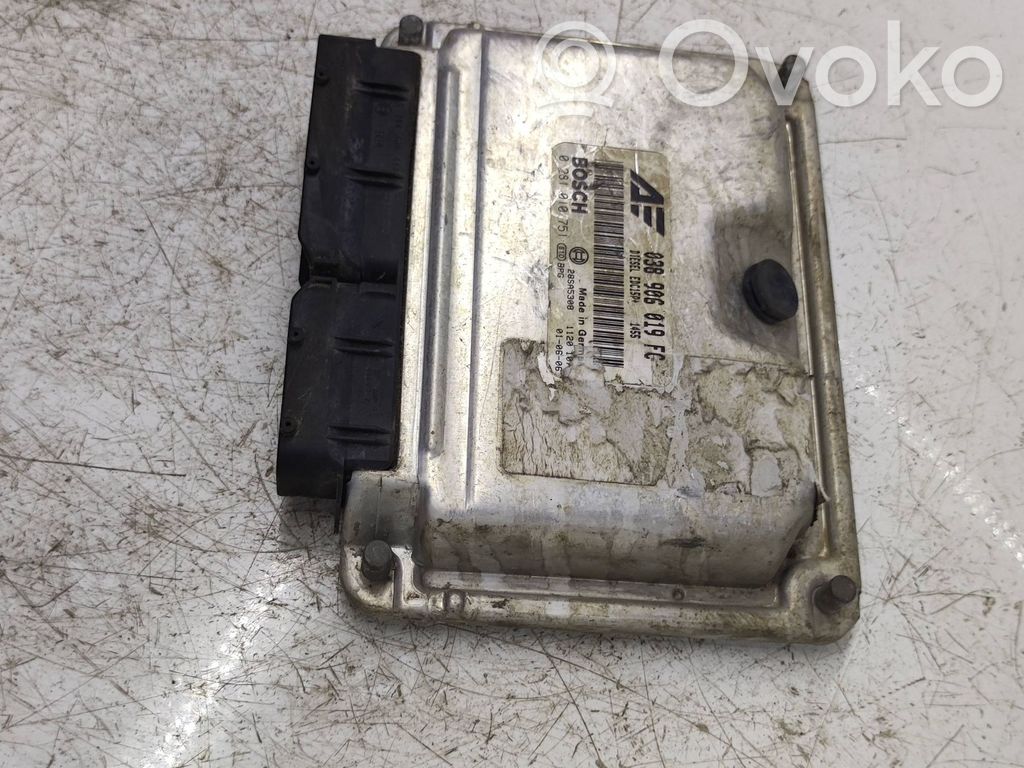 Engine control unit/module   038906019FC,0281010751,28SA5308