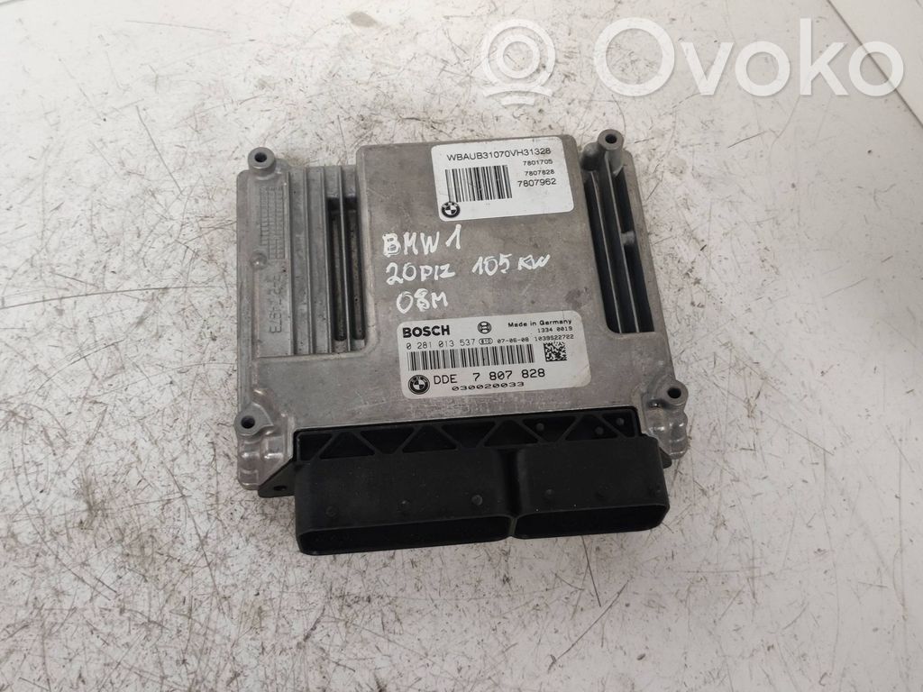 BMW 1 E81 E87 Engine control unit/module 