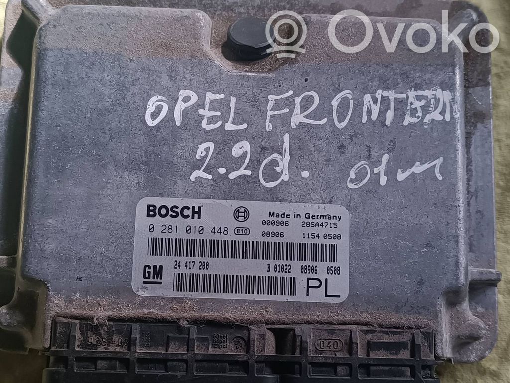 Engine control unit/module   0281010448,24417200
