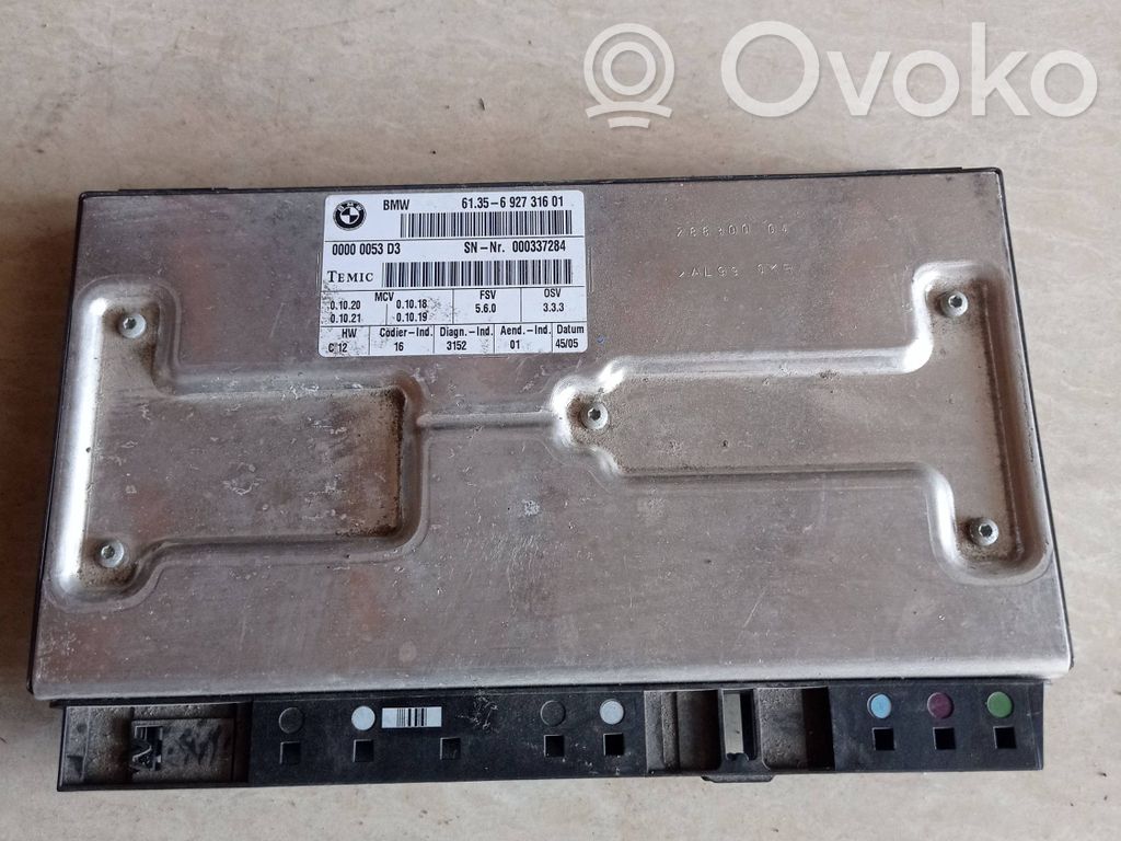 BMW 7 E65 E66 Module de commande de siège 
