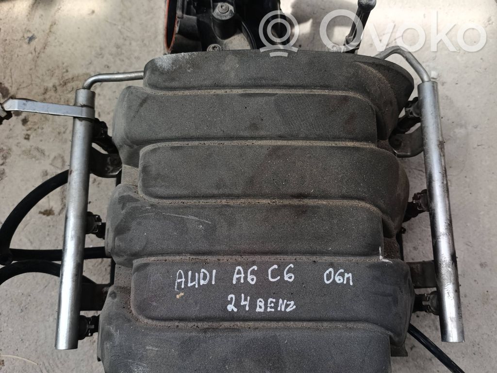 Audi A6 S6 C6 4F Colector de admisión 