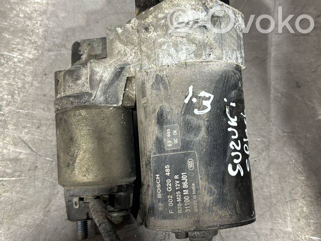 Motor de arranque   F002G20485,31100M86J01,R70M2512VR
