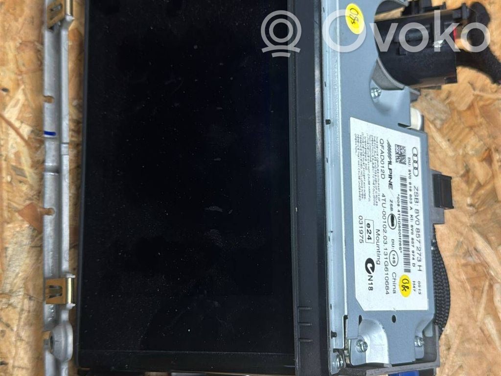 Audi A3 S3 8V Monitor / wyświetlacz / ekran 