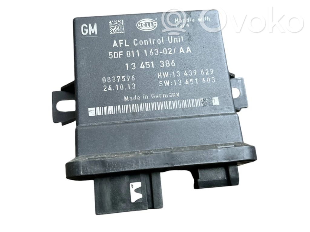 Opel Insignia A Unidad de control/módulo de los faros xenón 
