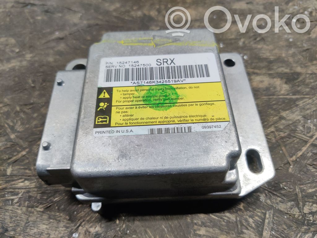 Airbag control unit/module   15247146