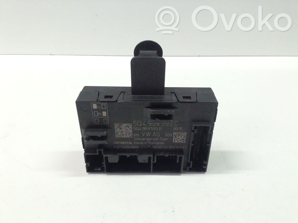 Volkswagen Golf VII Door control unit/module 