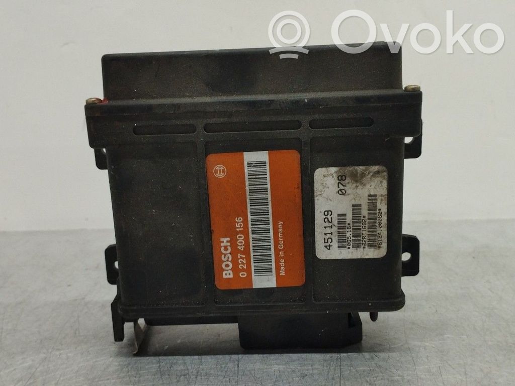 Engine control unit/module   0227400156,451129